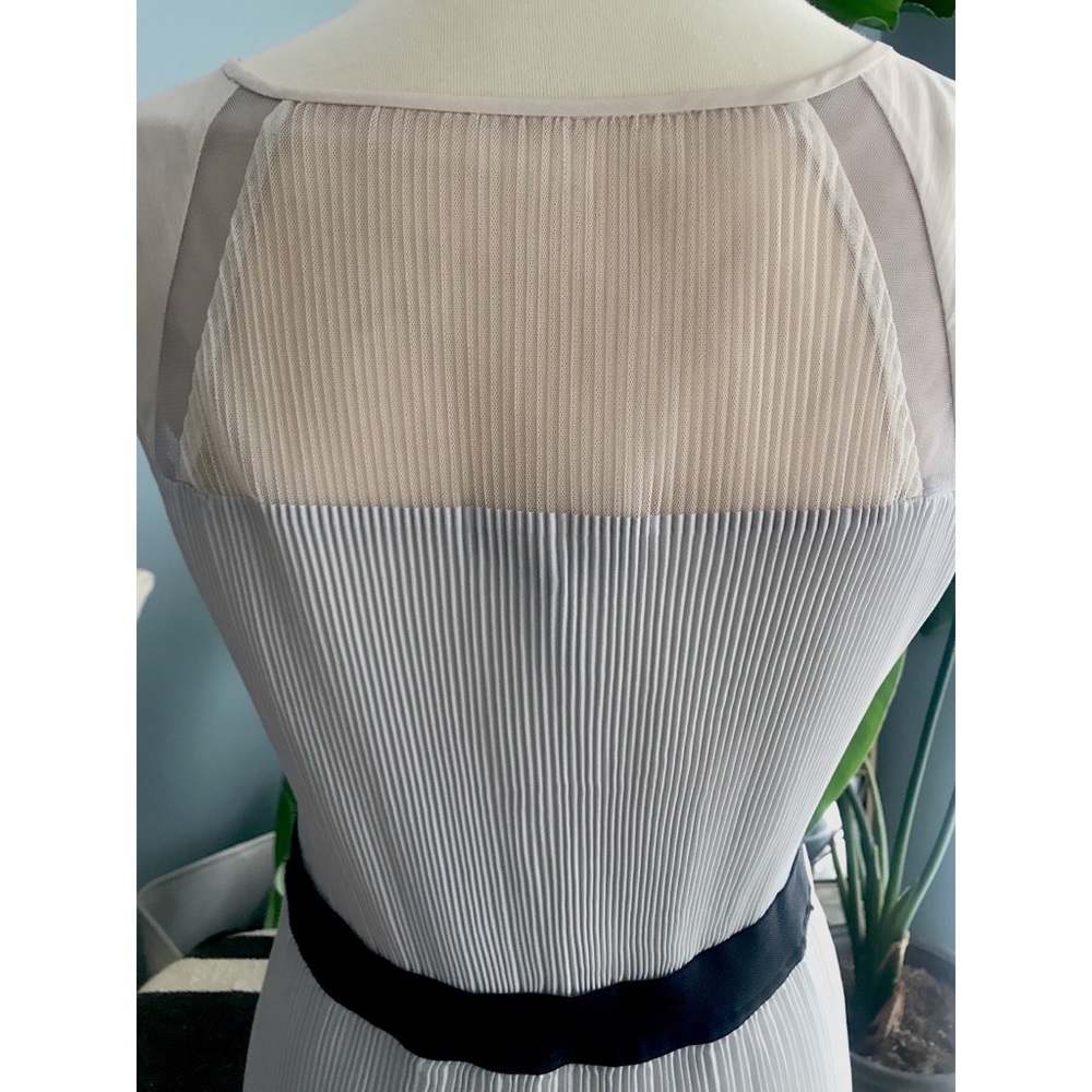 - BCBG Alicia pleated color block highlow dress - Picture 6 of 9